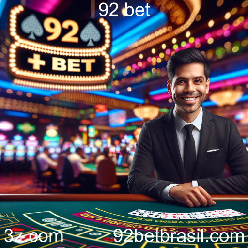 Experiência Imersiva no Cassino Ao Vivo da 92 Bet